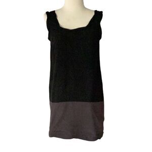 Thakoon For Target Shift Dress Color Block Black Gray Women’s Medium